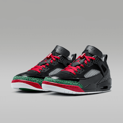 ジョーダン スパイジーク LOW 赤/黒/白 JORDAN BRAND JORDAN SPIZIKE LOW WHITE/TEAM RED-WOLF GREY